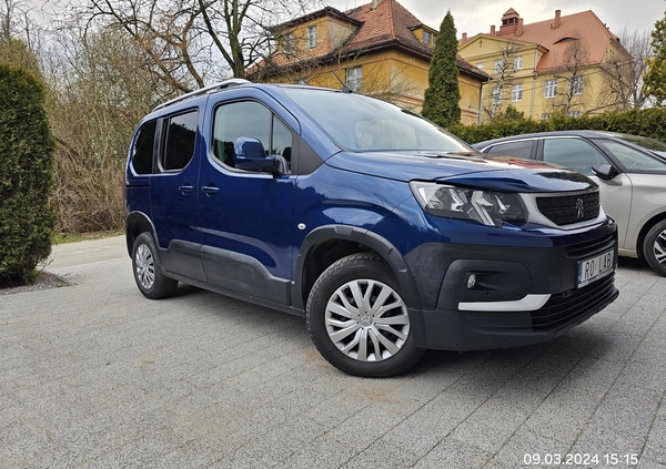 Peugeot Rifter cena 64900 przebieg: 126700, rok produkcji 2019 z Gliwice małe 211